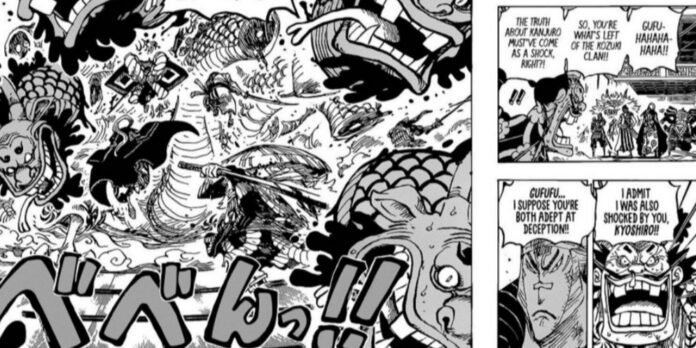 From One Piece Chapter 1009 raw scans